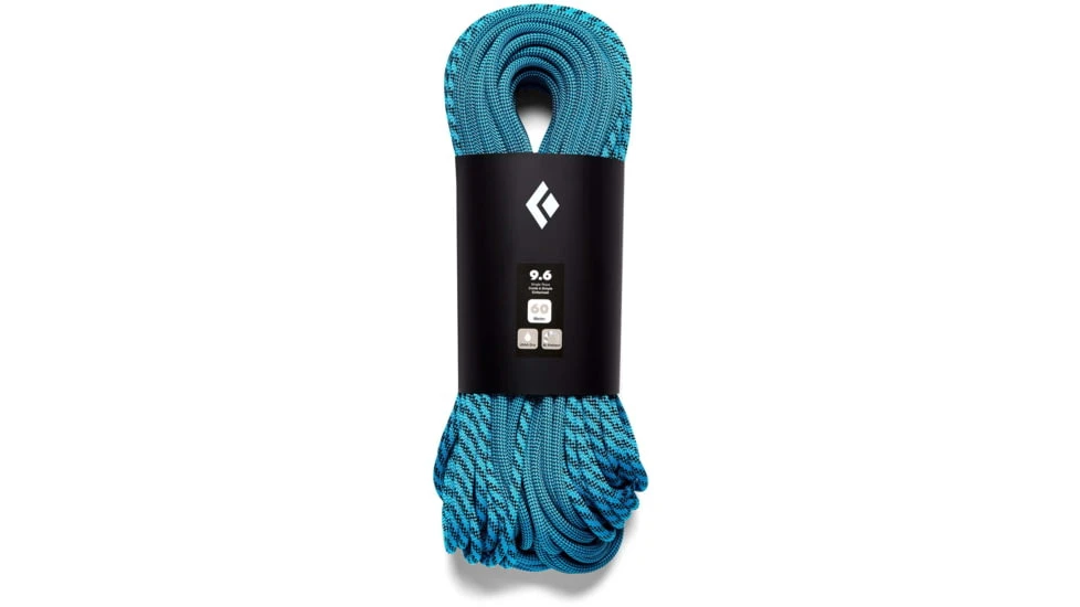 Black Diamond 9.6 Dry Bipattern Rope 1 Black Diamond 9.6 Dry Bipattern Rope