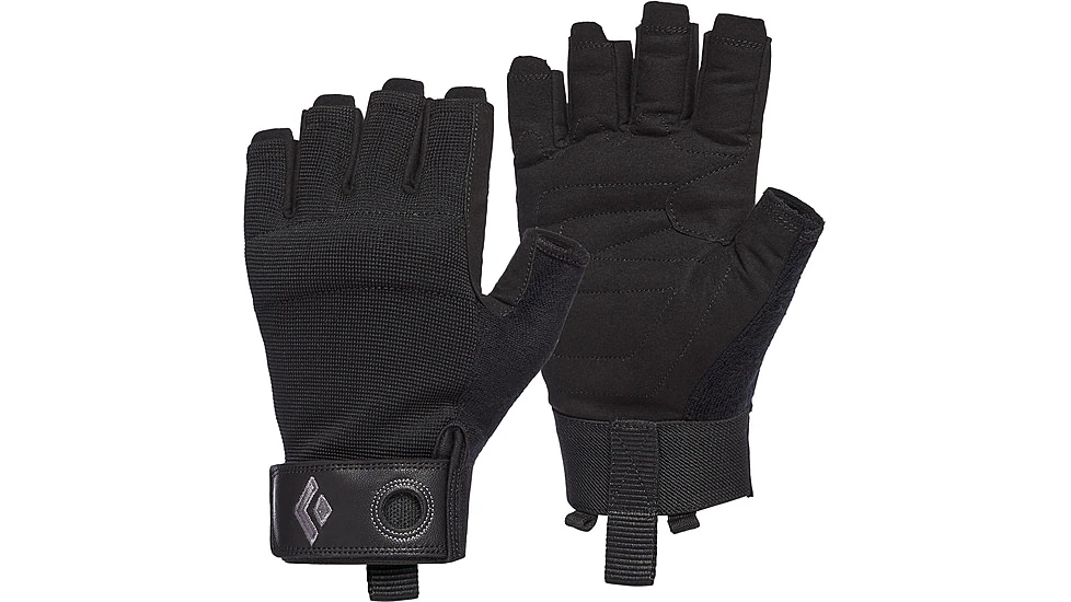 Black Diamond Crag Half-Finger Gloves 2 Black Diamond Crag Half-Finger Gloves - Image 2