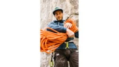 Edelrid Heron Eco Dry 9.8mm Rope -Metolius Shop opplanet edelrid heron eco dry 9 8mm rope fire 70m 713350702140 av 4