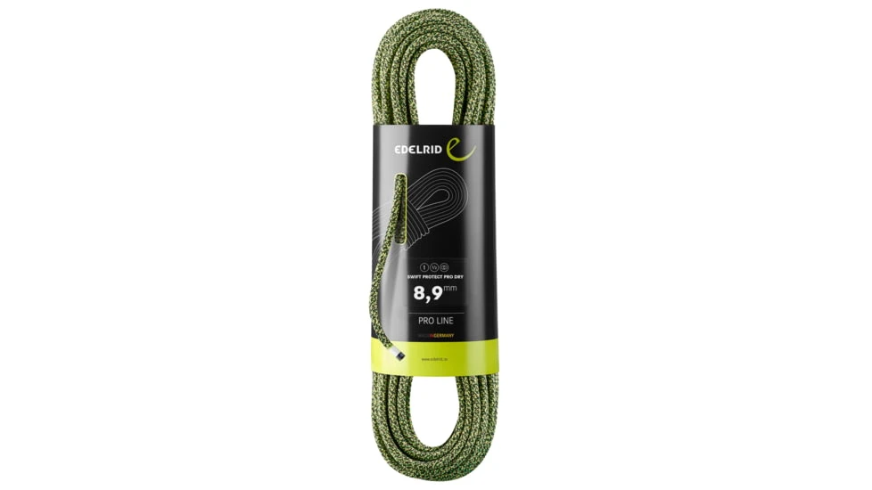 Edelrid Swift Protect Pro Dry 8.9 Dynamic Rope 1 Edelrid Swift Protect Pro Dry 8.9 Dynamic Rope