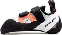 Evolv Geshido Climbing Shoes - Women's -Metolius Shop opplanet evolv geshido climbing shoes womens white coral black 9 5 evl0423 9 5 av 2
