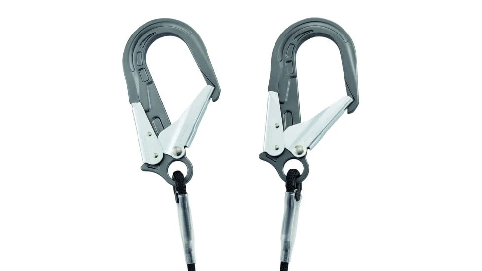 Petzl Absorbica-Y Lanyard W/Energy Absorber, Captive Carabiners 7 Petzl Absorbica-Y Lanyard W/Energy Absorber, Captive Carabiners - Image 7