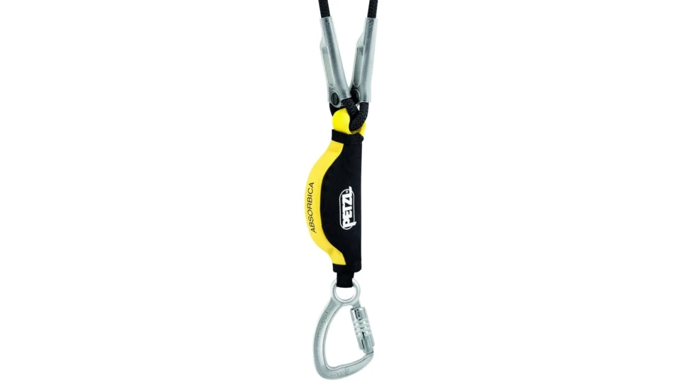 Petzl Absorbica-Y Lanyard W/Energy Absorber, Captive Carabiners 8 Petzl Absorbica-Y Lanyard W/Energy Absorber, Captive Carabiners - Image 8