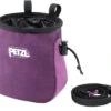 Petzl Saka Chalk Bags -Metolius Shop opplanet petzl saka chalk bag with ergonomic shape violet s039ba01 main
