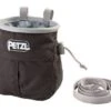 Petzl SAKAPOCHE Ergonomic Chalkbag With Pocket And Belt -Metolius Shop opplanet petzl sakapoche ergonomic chalkbag with pocket and belt s040aa00 main