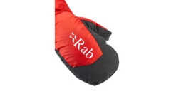Rab Endurance Down Mitt -Metolius Shop opplanet rab endurance down mitt fiery red small qaj 06 frd sml av 3