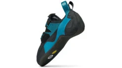 Scarpa Boostic Climbing Shoes -Metolius Shop opplanet scarpa boostic climbing shoes black azure 45 70071 000 blkazr 45 av 5